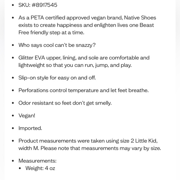 NEW NATIVE SHOES IN BOX!! - Picture 5 of 5